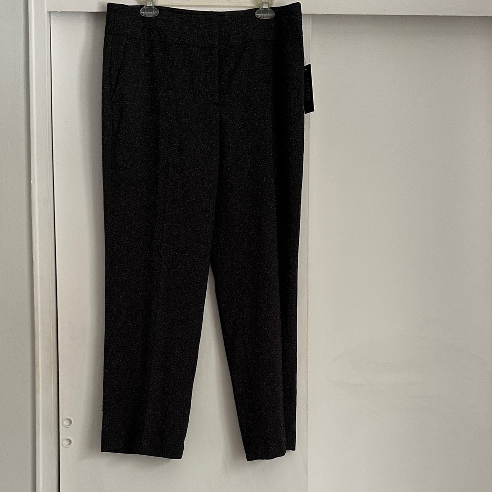 Apt. 9 Charcoal Straight Leg Pants